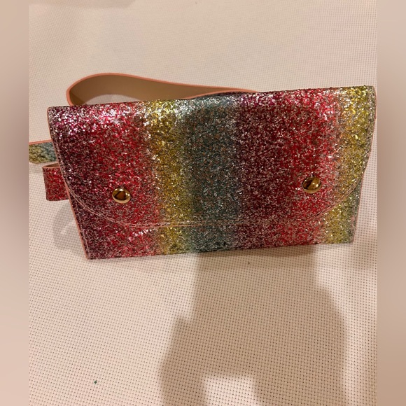 Multicolor Glitter Belt Bag - Picture 2 of 3